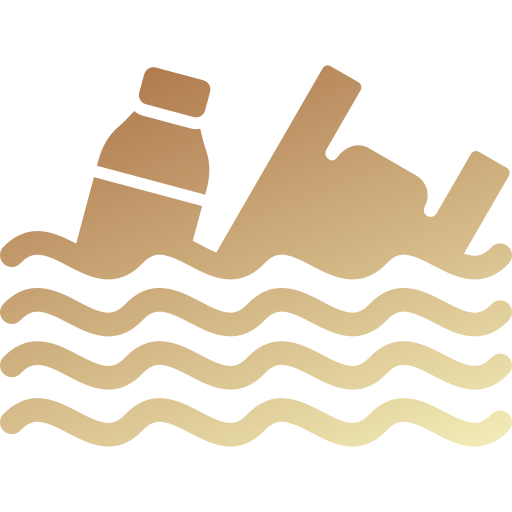 Морской мусор Generic gradient fill иконка