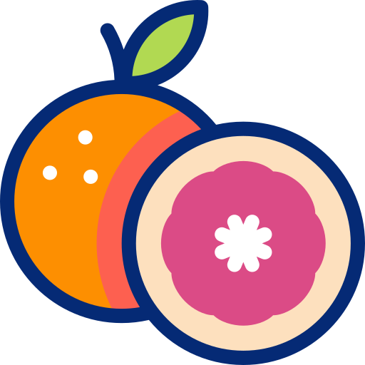Grapefruit Basic Accent Lineal Color icon