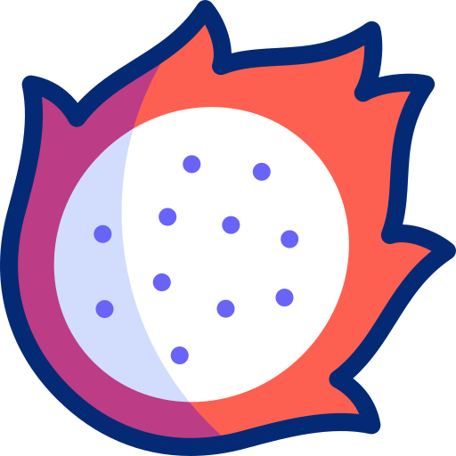 dragon de fruta Basic Accent Lineal Color icono