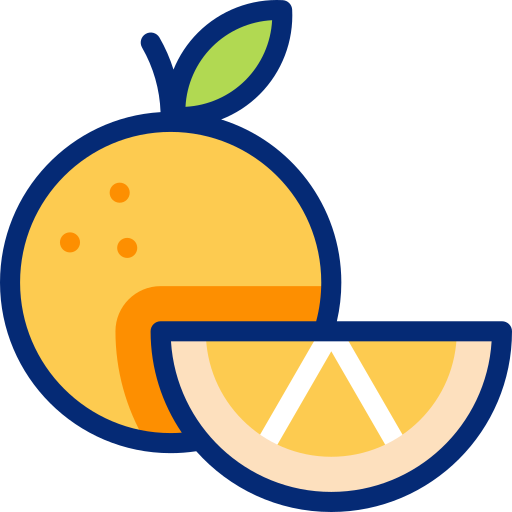 オレンジ Basic Accent Lineal Color icon