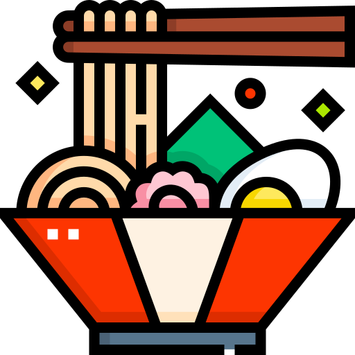 ramen Detailed Straight Lineal color icon