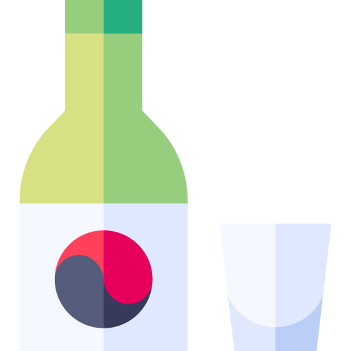 soju Basic Straight Flat icoon