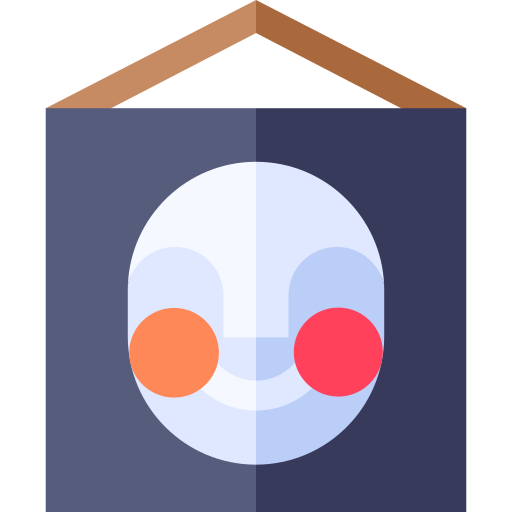마스크 Basic Straight Flat icon