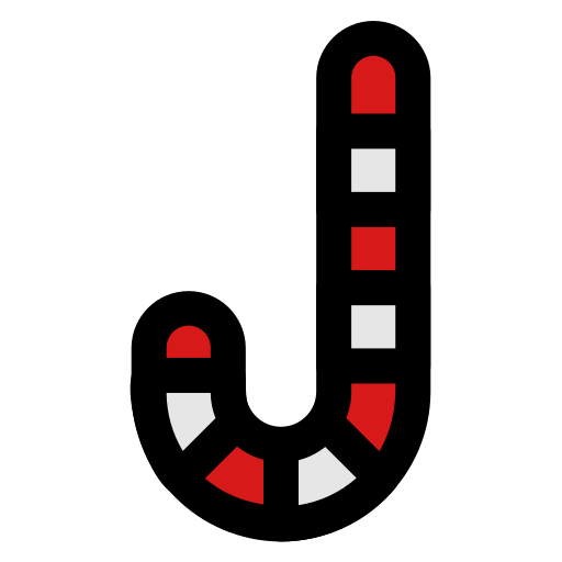 Candy cane Generic color lineal-color icon