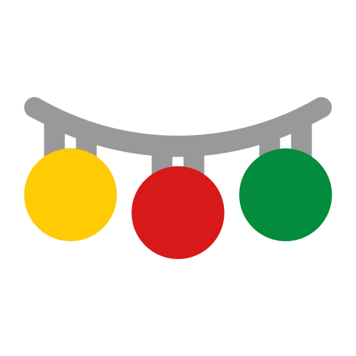 クリスマスボール Generic color fill icon
