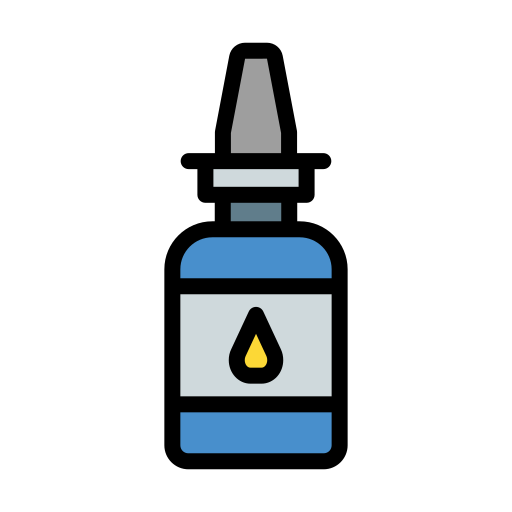 spray nasal Generic color lineal-color Ícone