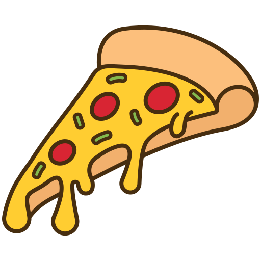 włoska pizza Generic color lineal-color ikona