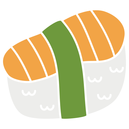 cibo giapponese Generic color fill icona