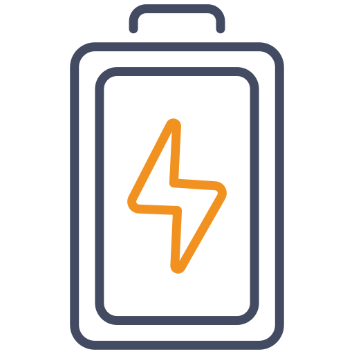 Battery charge Generic color outline icon