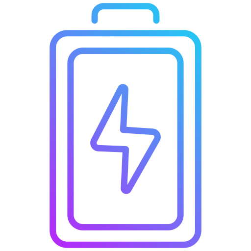 bateria cargada Generic gradient outline icono