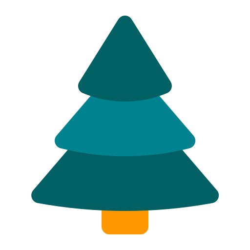 クリスマスツリー Generic color fill icon