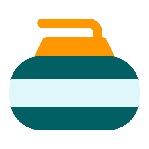 カーリング Generic color fill icon