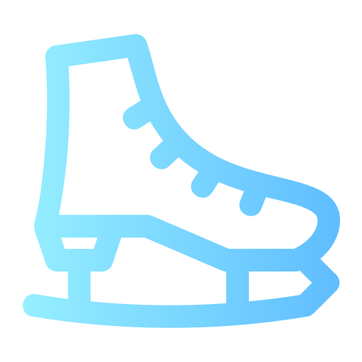 pattinaggio sul ghiaccio Generic gradient outline icona