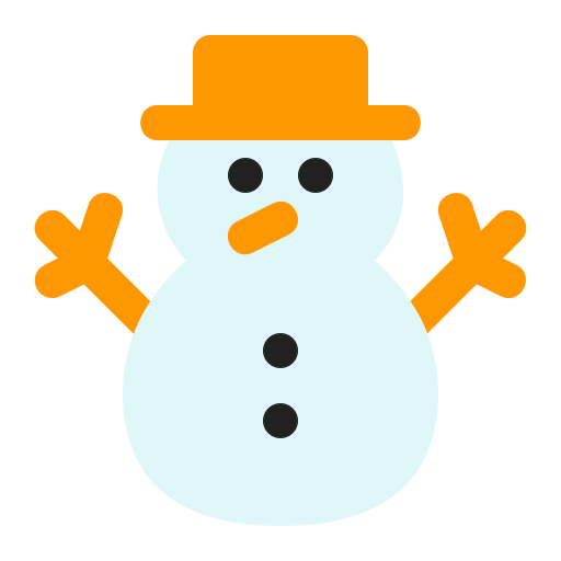 Snowman Generic color fill icon