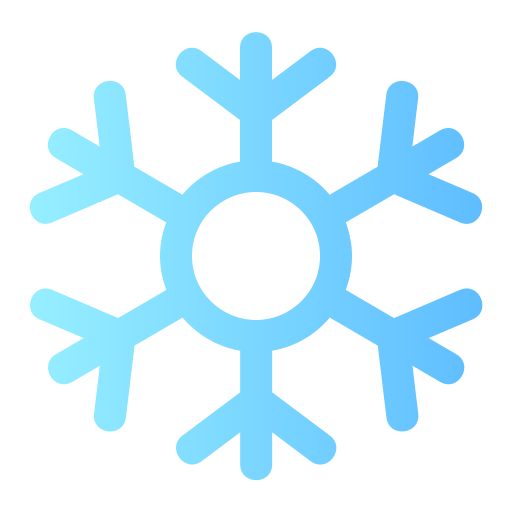 Snowflake Generic gradient outline icon