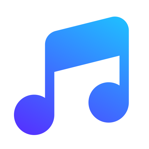 musiknote Generic gradient fill icon
