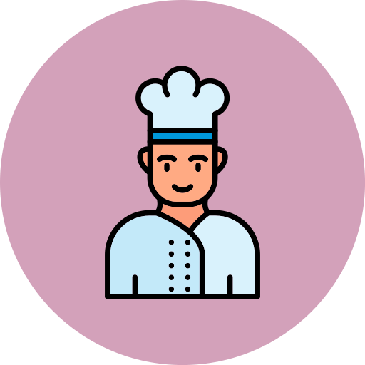 chef Generic color lineal-color icoon