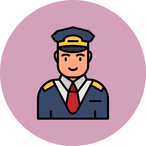 Pilot Generic color lineal-color icon