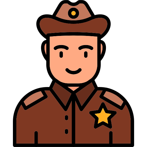 Шериф Generic color lineal-color иконка