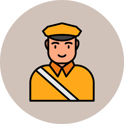 Taxi driver Generic color lineal-color icon