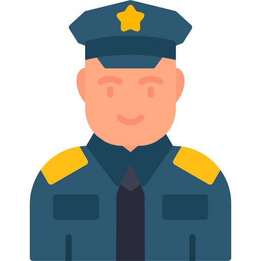 polizist Generic color fill icon