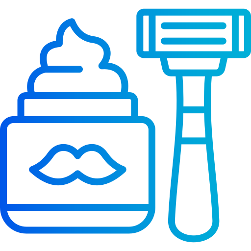 Shaving cream Generic gradient outline icon
