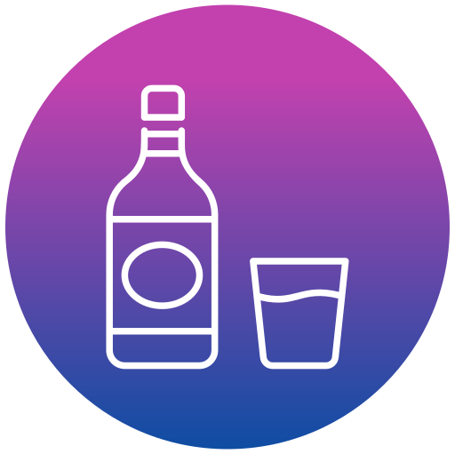 알코올 음료 Generic gradient fill icon