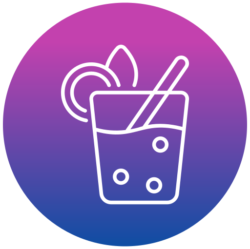 bloody mary Generic gradient fill icono