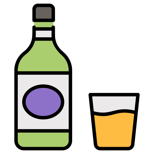 アルコール飲料 Generic color lineal-color icon