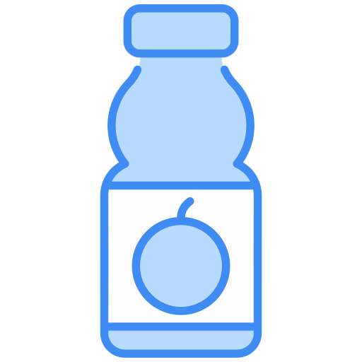 bottiglia di succo Generic color lineal-color icona