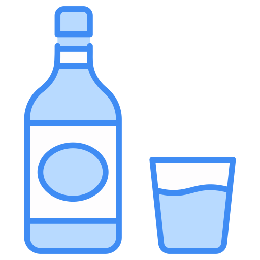 Алкогольные напитки Generic color lineal-color иконка