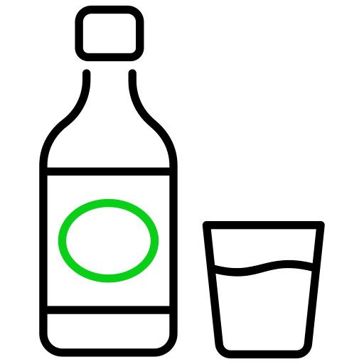 Soju Generic color outline icon