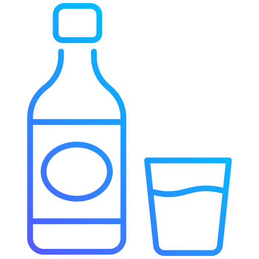 Soju Generic gradient outline icon