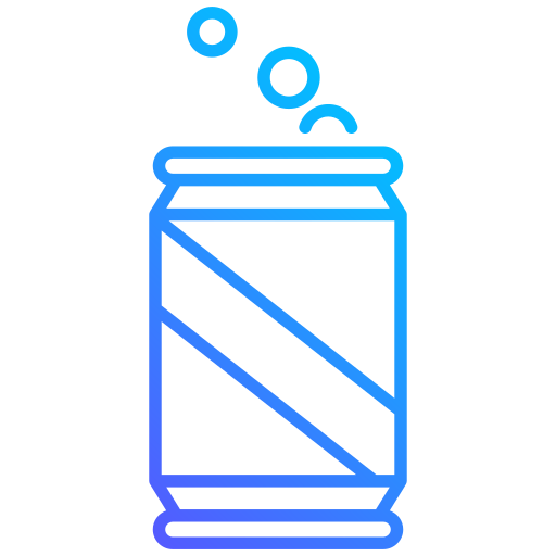 cola Generic gradient outline ikona