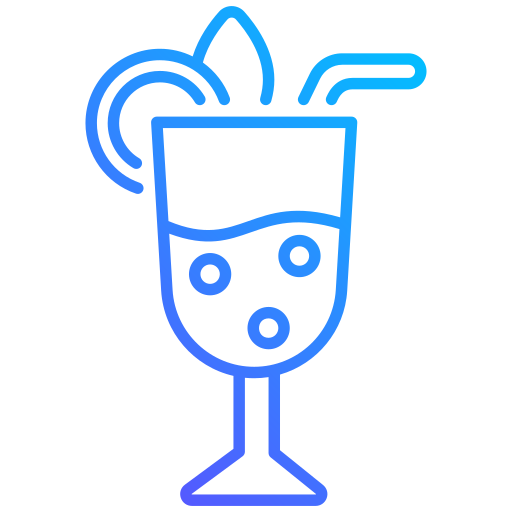 cocktail Generic gradient outline Icône