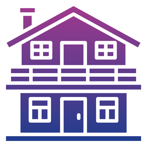 Chalet Generic gradient fill icon