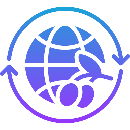 国際貿易 Generic gradient fill icon