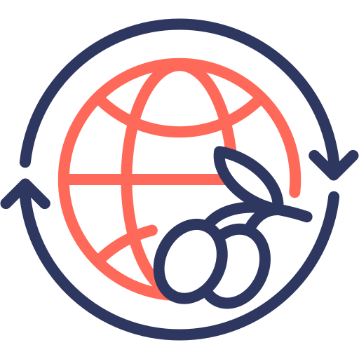 국제 무역 Generic color outline icon