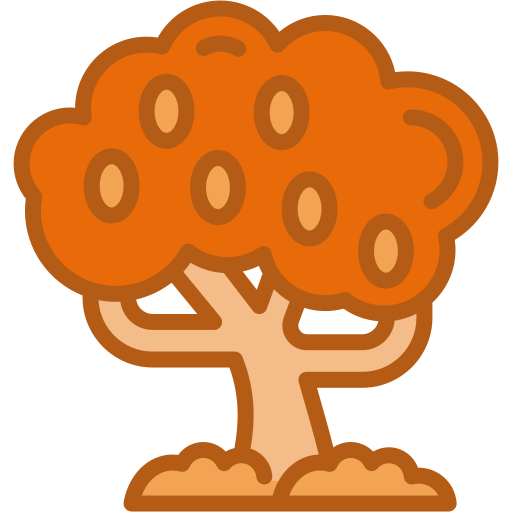 オリーブの木 Generic color lineal-color icon