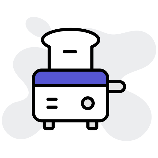 Toaster Generic color lineal-color icon
