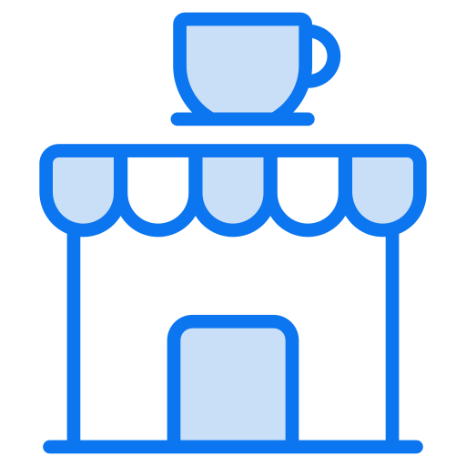 Coffee shop Generic color lineal-color icon