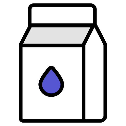 Пакет молока Generic color lineal-color иконка