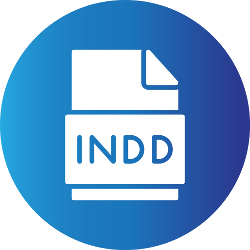 indd-datei Generic gradient fill icon