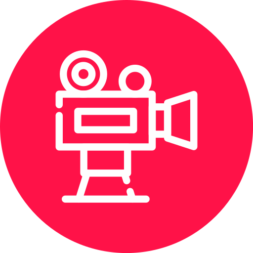 Video camera Generic color fill icon