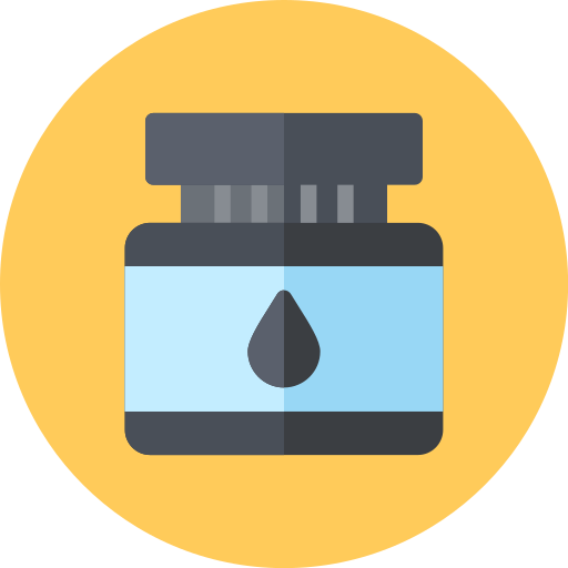Ink bottle Generic color fill icon