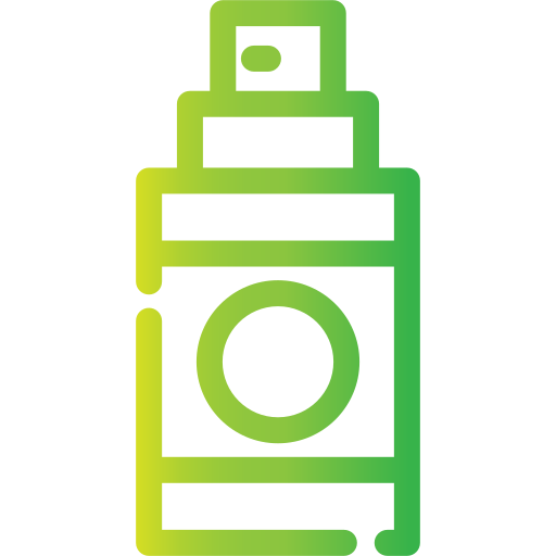 contenedor de spray Generic gradient outline icono