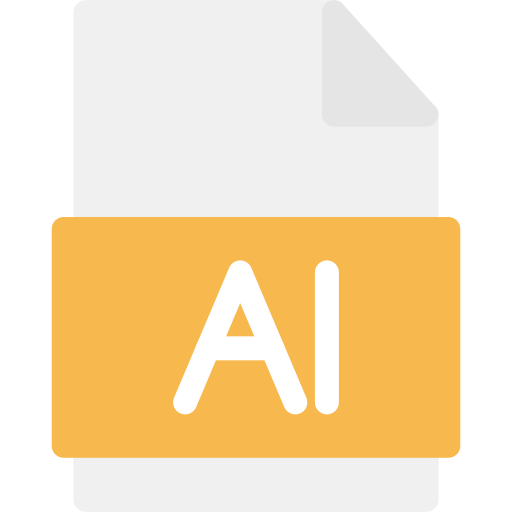 aiファイル Generic color fill icon
