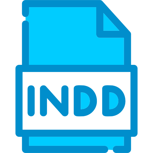 indd 파일 Generic color lineal-color icon