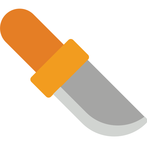 Нож Generic color fill иконка