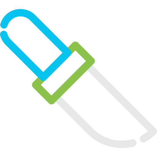 messer Generic color outline icon